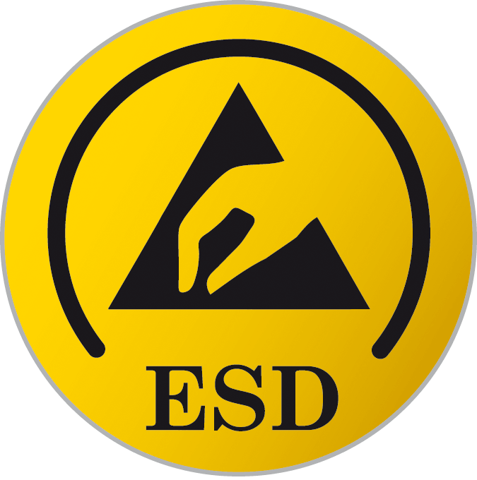 Знак ESD защита. ESD антистатика. ESD логотип. Значок антистатики ESD.